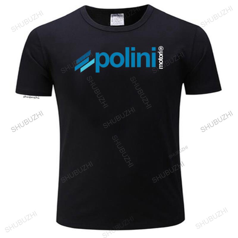 T-shirt Marca di Moda Unisex Stile Largo Nuova T-shirt Nera Polini Italia Scooter Racer Personalizzata Unisex Colore Top Maglietta Unisex