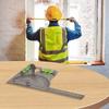 Angle Ruler Protractor Measuring Tools Woodworking Multi-Function Angle Gauge Stainless Steel Industrial Dividing Rule