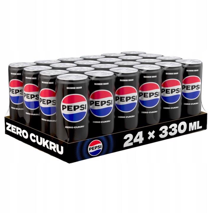 Pepsi zero carbonated sugar-free drink 330ml