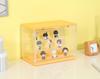 Fuji Boeki Collection Case, Acrylic Case, Figure Case, 30cm Wide x 17.6cm Deep x 23.3cm High, 3 Tiers, Yellow, Product Number 29028