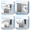 Window Type Aircon Wind Diverter Bedroom Air Conditioner Wind Deflector Breathable Air Conditioning Baffle for Baby Room
