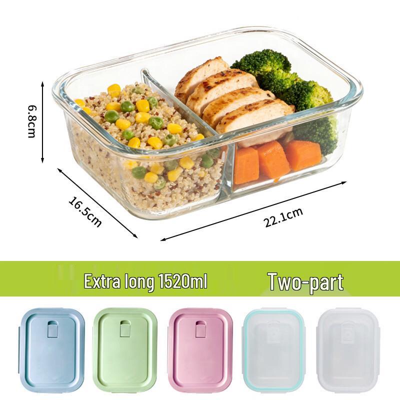 Gaiye Microwave-Safe Borosilicate Glass Food Containers