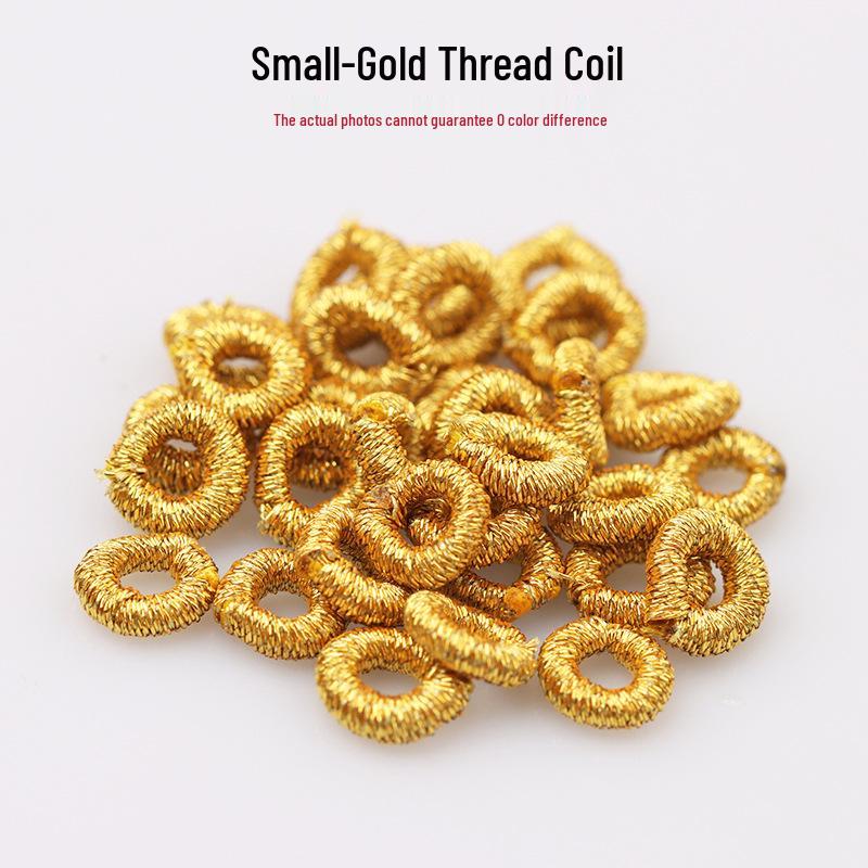 Golden Pineapple Knot Necklace with DIY Spacer Beads and Braided Cord