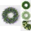 Botanical Wreaths Set With Lavender And Eucalyptus For Wedding Decor And Home Ornamentation