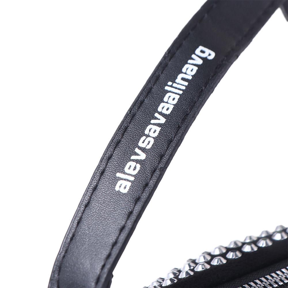 Large Capacity Small Square Bag Zipper Chain Shoulder Bag Personality Rhinestone Handbag  Party