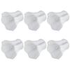 6Pcs European Modern Chandelier Fabric Lampshade Wall Lamp Cover Light Fittings White