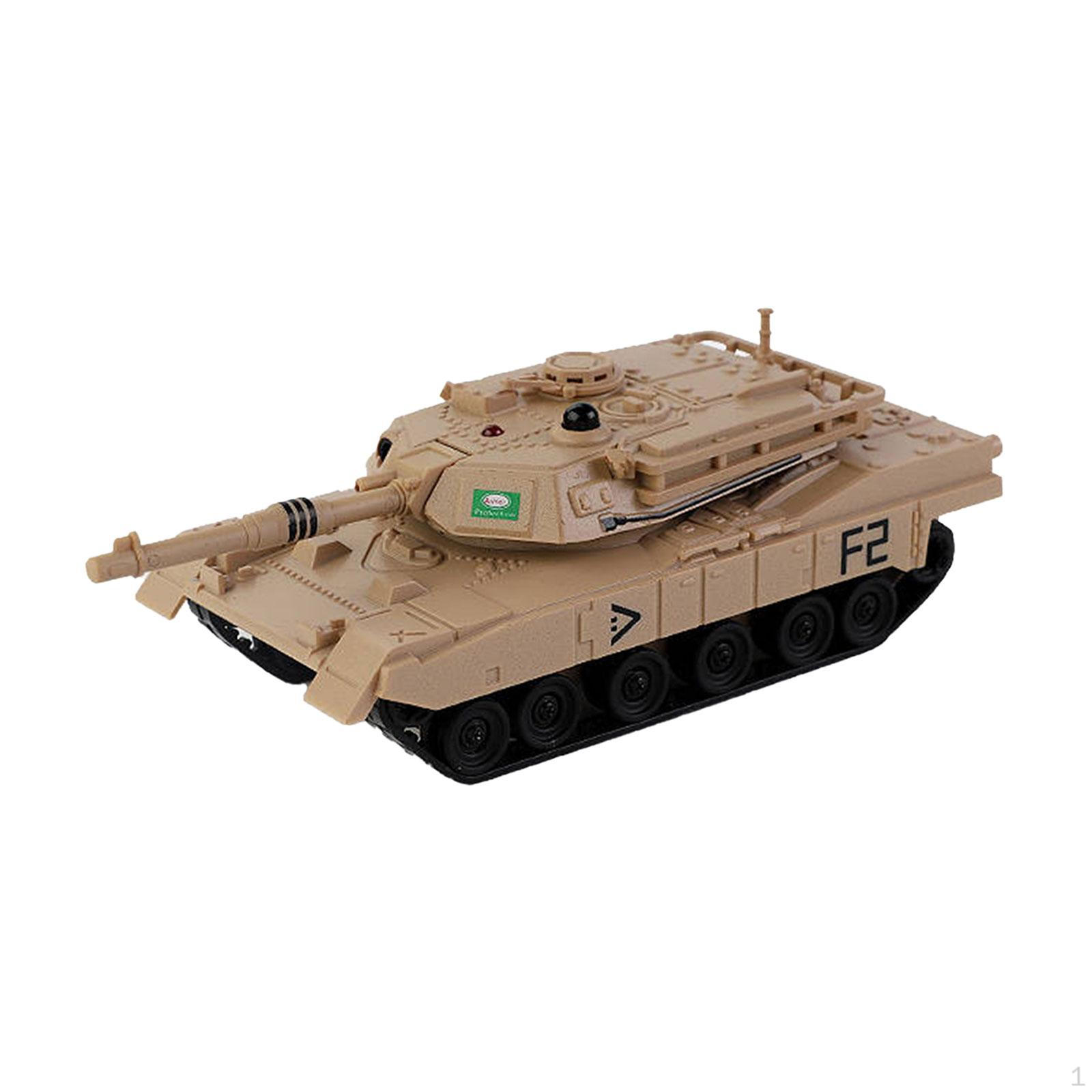 

Усовершенствованный танк с дистанционным управлением и вращающейся на 360 градусов башней жёлтый