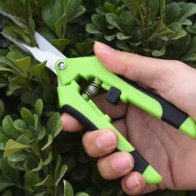 Small Home Scissors, Pot Mower Scissors for Grass Branches, Gardening Tools, Fruit Harvesting Scissors