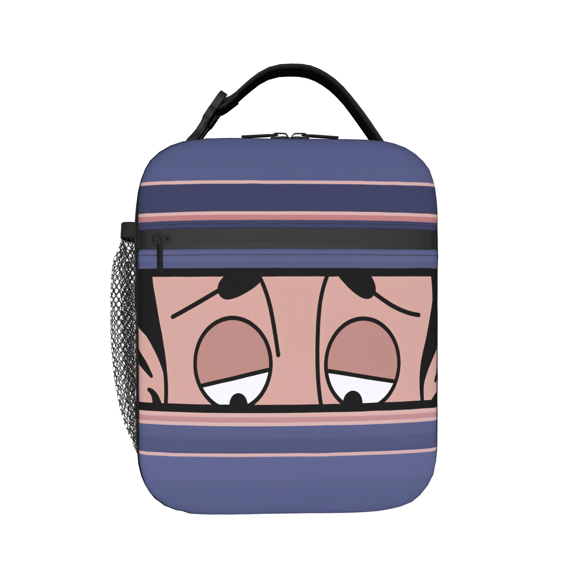 Grappige Komedie Karakter Lunchtas Mr.Bean Kantoor Lunchbox Voor Kind Thermische Lunchtassen Waterdicht Draagbare Geïsoleerde Koeltas as picture