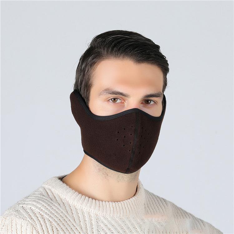 Winter Outdoor Skiing Cycling Mask Ear Mouth Cover Neck Warmer Windproof Reusable Cycling Snowboard Ski Hiking Sport Scarf