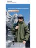 Men's Trendy Thickened Windproof Puffer Jacket – Warm Graphene Cotton Winter Coat