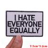 Jackets Hats Letter Slogan Embroidered Patches For Clothes Personality Letter Series Patch Iron On Patches For Clothing Sew DIY