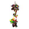 Bite Resistant Parrot Chewing Toys Colorful Cotton Rope Cotton Rope Bird Toy For Medium Parrots