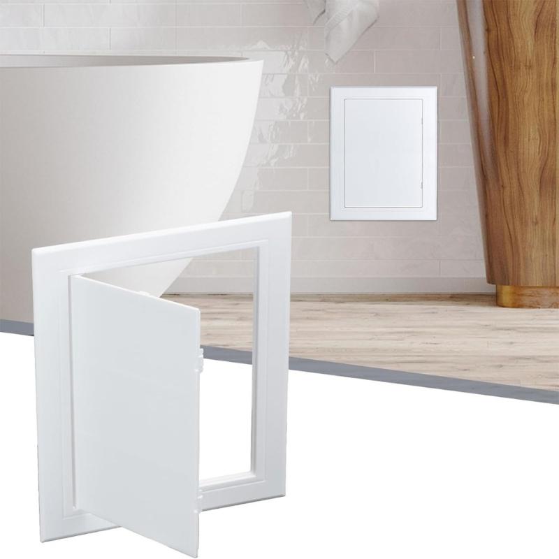 Removable Access Panel Cover For 120x120mm Opening Featuring Detachable Door And Side Mechanism Perfect For Electrical And Plumbing Maintenance