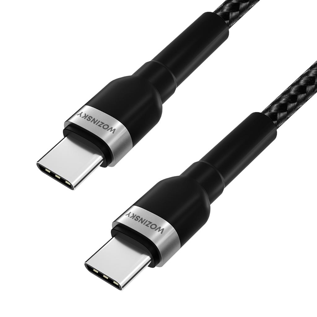 Wozinsky USB-C to USB-C PD 65W Cable 2m - Black