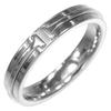 TIFFANY&Co. T Narrow Ring K18 White Gold #10.9(US Size) 9.3g Mens Used