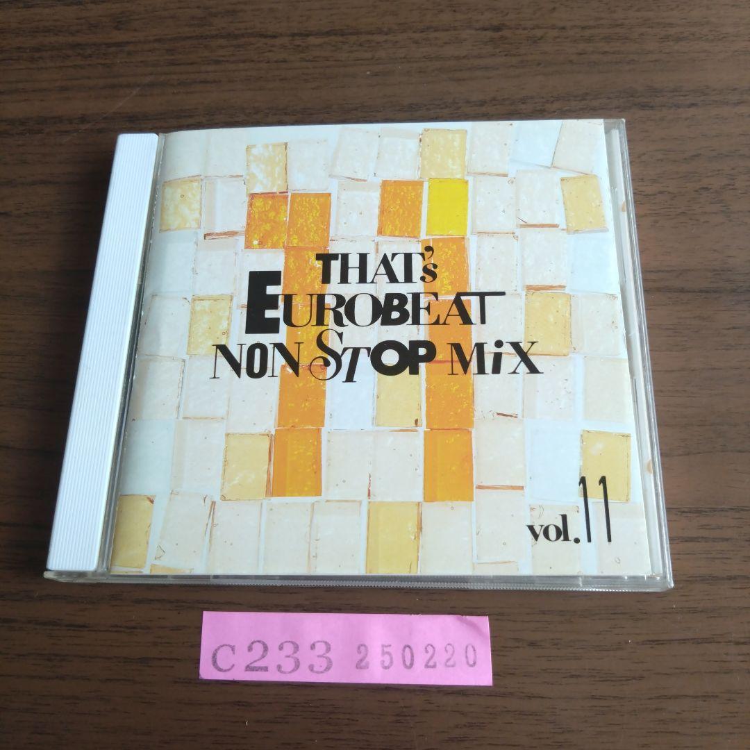 

[USED] That s Eurobeat Nonstop Mix vol.11