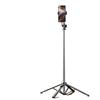 Rotating Bluetooth Selfie Stick with Broadcast Stand for Phone, 360° Floor Holder, Portable 2026 Model