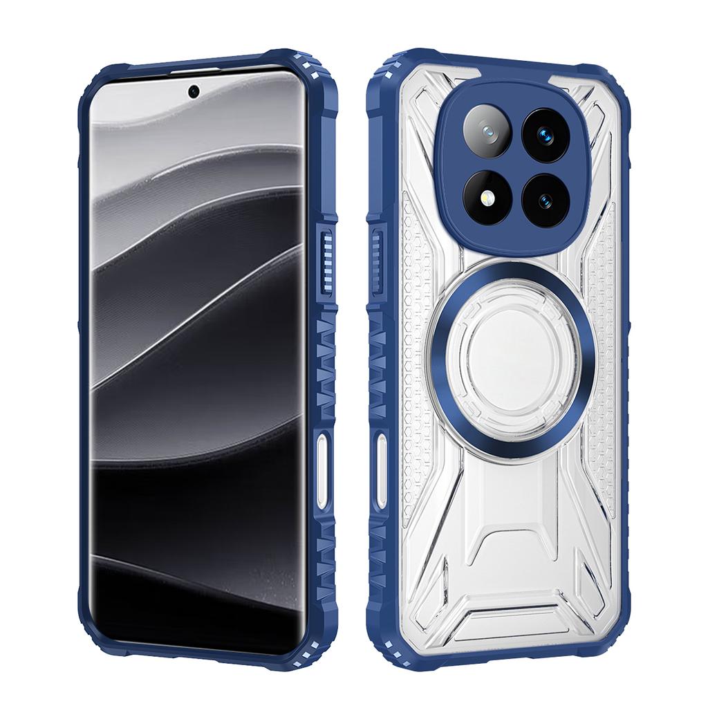 Luxury Magnetic Ring Phone Case For Xiaomi Mi Redmi Note 15 14 13 12 11 Pro C Silicone Shockproof Bumper Camera Protection Cover