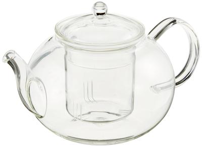 ViV 43887 Teapot, Heat-Resistant Glass, 800ml,