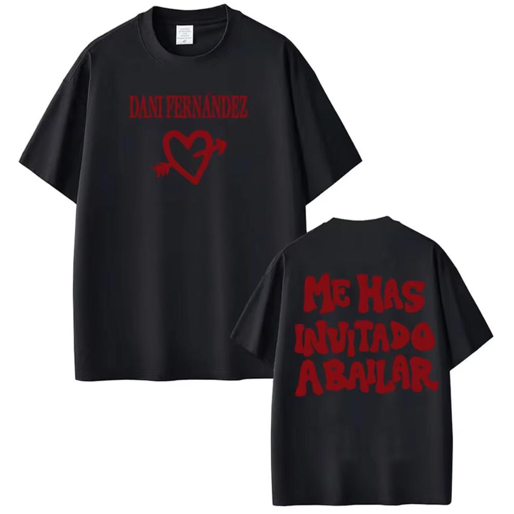 Rapper Dani Fernandez Fashion Graphics Tees Men's Women High-quality T-shirts Cotton Casual Oversized T-shirts Fan Gifts