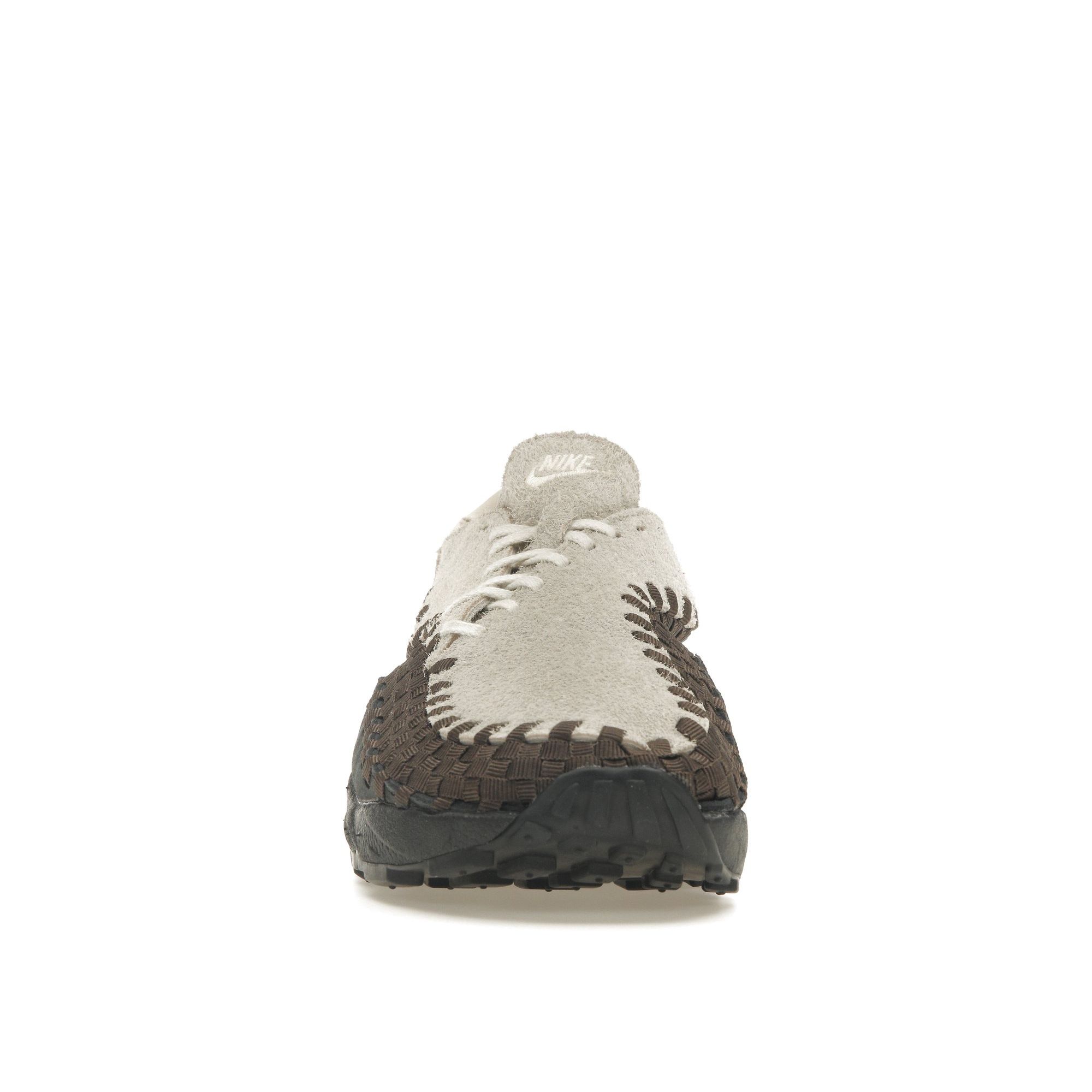 Nike Air Footscape Woven Phantom Earth Женские кроссовки Кремово-черные FZ4340-100 37.5 — фото 3