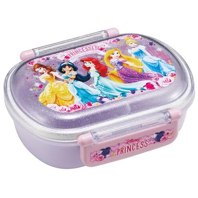 Lunch 1 with Perfect for Filling Antibacterial Made In Disney Princess 24 Kids' Box, Tier, 360ml, Inner, Dome-Shaped, Kids' Lunches, Treatment,