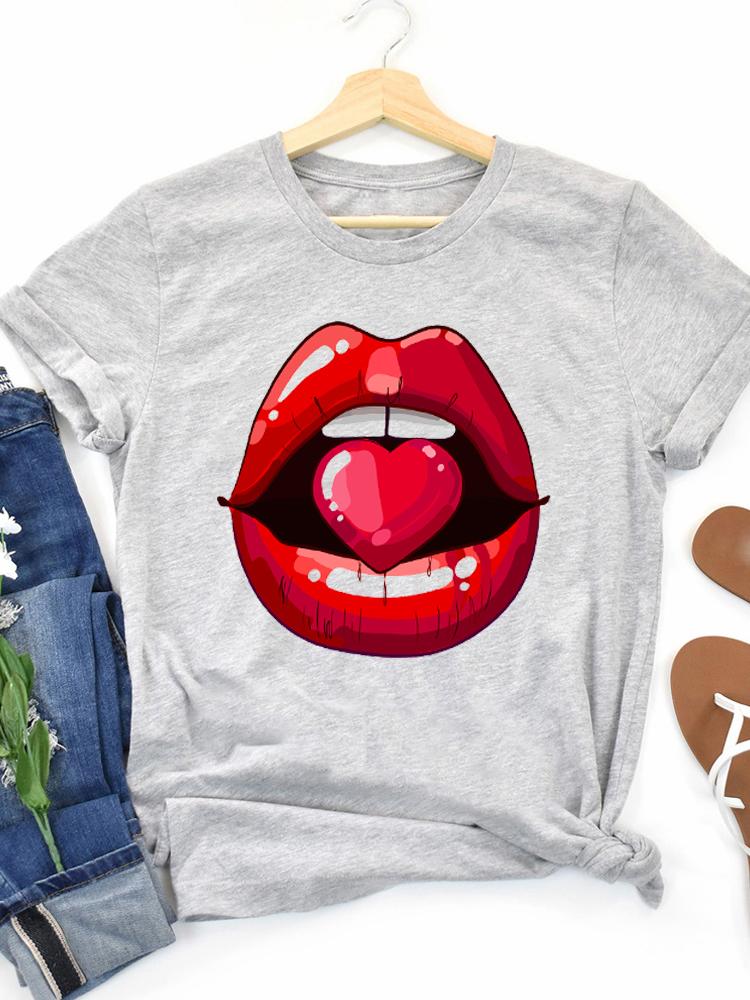 Damenmode Aquarell Pferd 90er Jahre Trend Casual Frauen Kleidung Sommer Kurzarm Graphic Tee T-shirts Weibliche T-shirt Kleidung