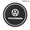 For Volkswagen VW Car Coaster Water Cup Bottle Holder Diamond Non-Slip Mat Decoration For Volkswagen VW R GTI Golf 5 7 Caddy Pas