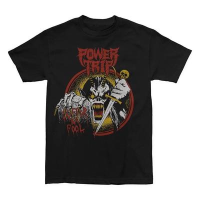 T-shirt Suffer Power Trip Band Classique Noir Unisexe S-5XL E1549