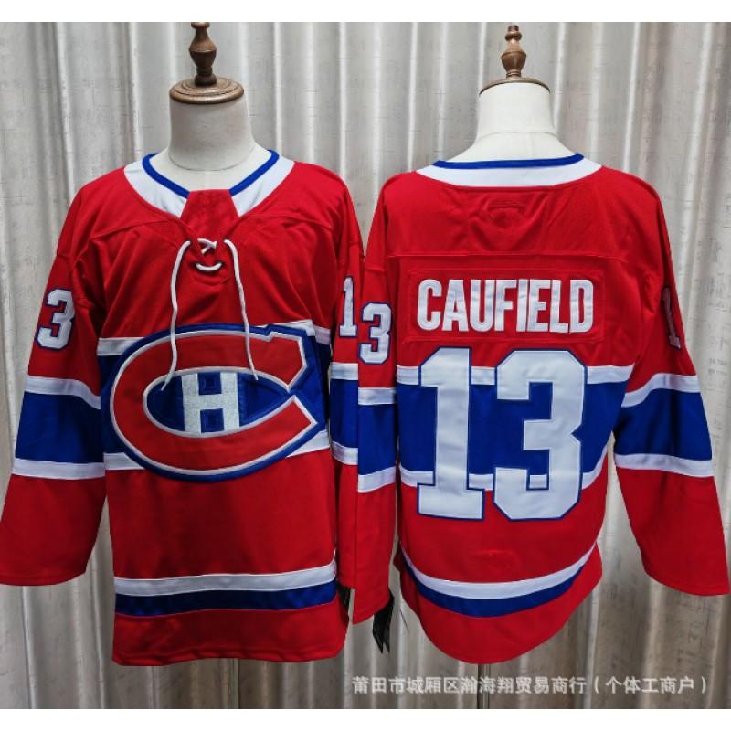 Mens Ice Hockey Jersey Canada Team 48 Hutson Embroidered Performance Sportswear Adult Fall Season