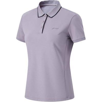 Comfortable Moisture-Wicking Sports Polo Shirt Women Tops Lobster-Purple APLU158-5