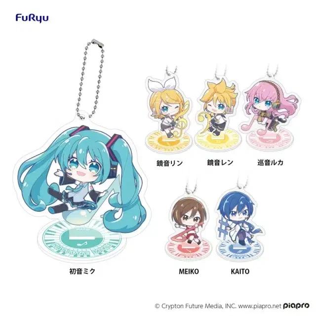 

Vocaloid Hatsunemiku Noodle Stopper Kuji Kagamine Rinren Kaito Acrylic Stand 6 Types