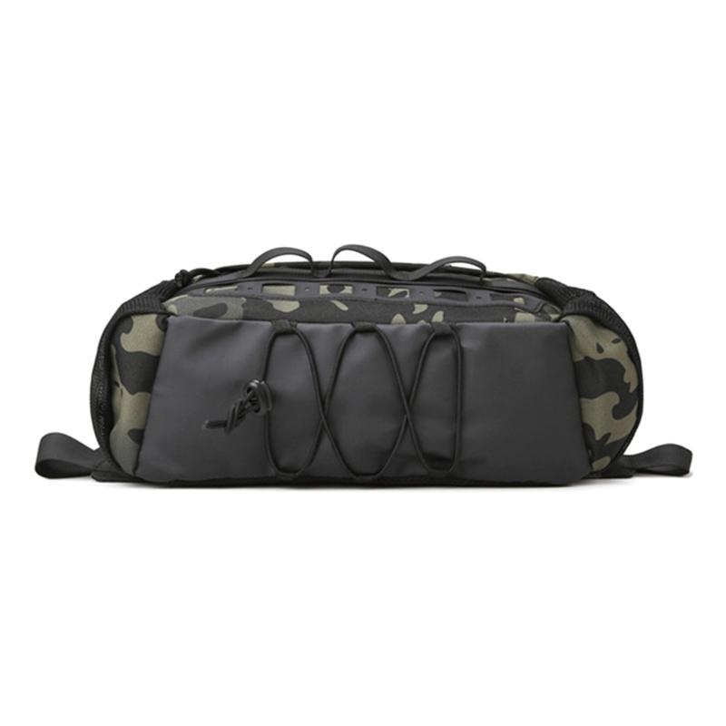 Fishing Tackle Backpack Double Shoulder Pack Splashproof Fishing Waist Bag for Men Large Capacity Backpack