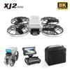 XJ2 Mini Drohne 8K Dual HD Kamera 5G WIFI Übertragung Faltbarer Bürstenloser RC Quadcopter Vollständige Abdeckung Schutzhülle Fernbedienung Spielzeug Kindergeschenk