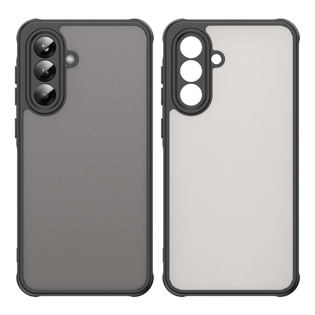 For Samsung Galaxy A56 5G Phone Case Drop Proof Airbags Frosted Translucent PC+TPU Back Cover