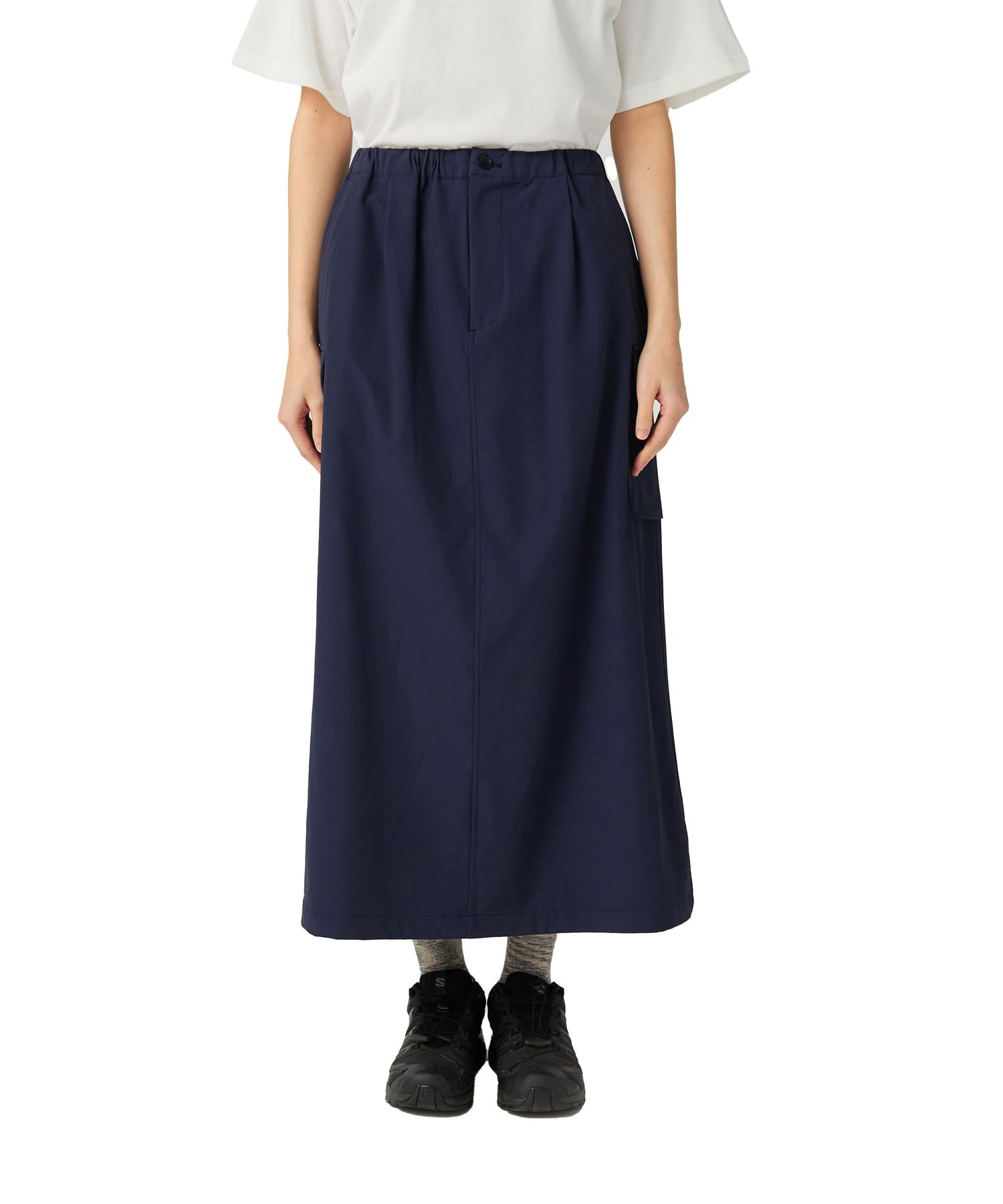 

Snow Peak Stretch Skirt Navy 2 Water-Repellent SK-25AW002 Women s