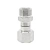1Pcs Stainless Steel Adapter Coupler High Pressure Anti Twist Wash Gun To Hose Connector M22 Swivel Fitting