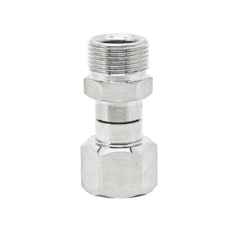 1Pcs Stainless Steel Adapter Coupler High Pressure Anti Twist Wash Gun To Hose Connector M22 Swivel Fitting