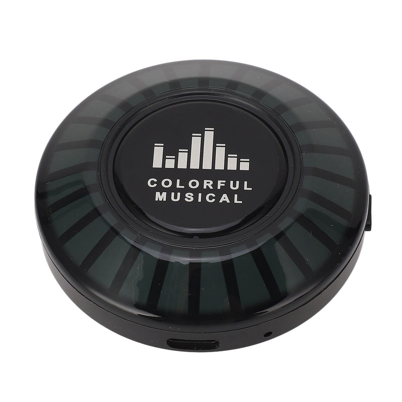 

Colorful Bone Conduction Speaker Universal Bass Stereo Sound RGB Pickup Type C 400Mah Bluetooth Speaker for Car Home