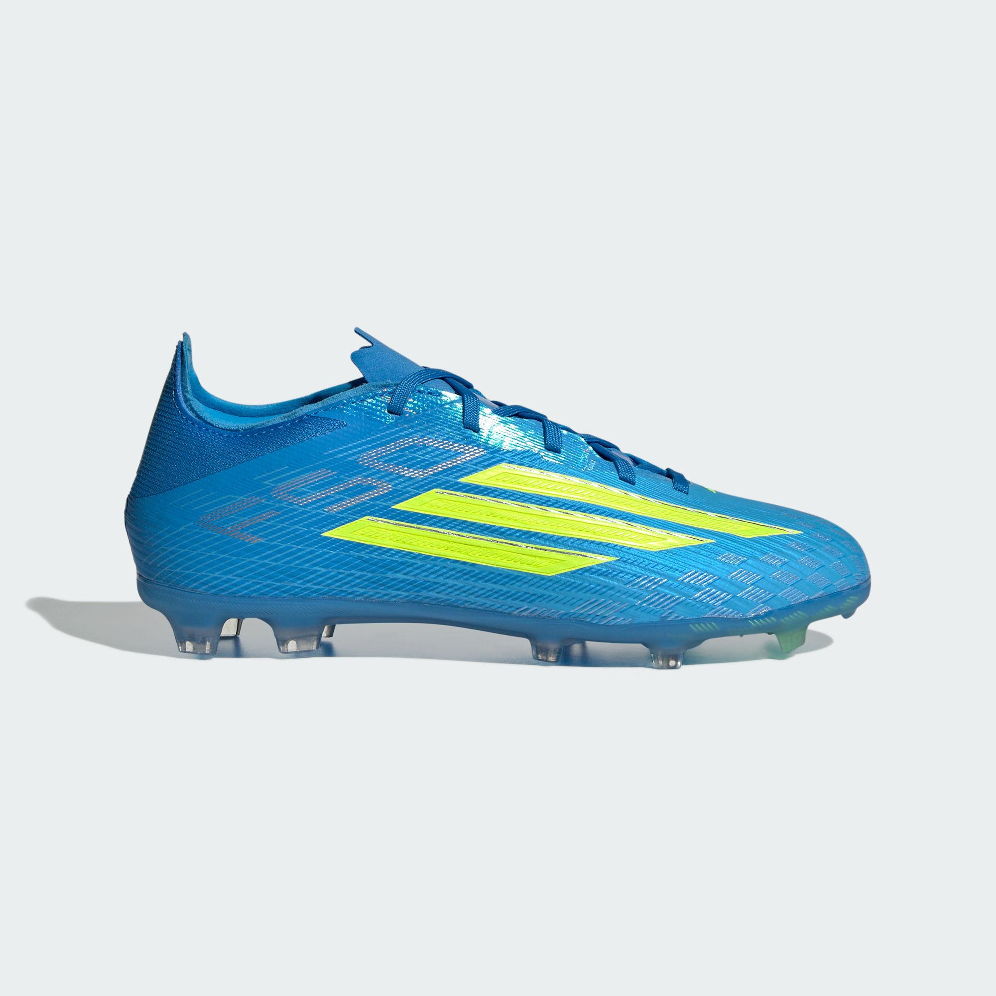Adidas F50 ELITE Low top Soccer Shoes Bright Blue Kids 38