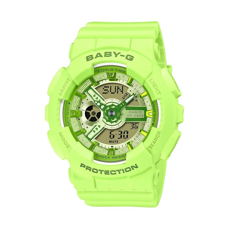 

[Casio] часы детские g [] BA-110YK-3AJF женские зеленые