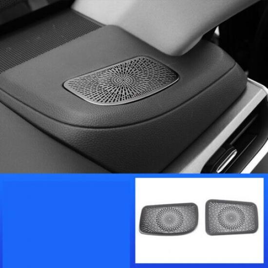 2020-2023 For Toyota Highlander Black Titanium Dash L&R Vent Speaker Cover 2PCS