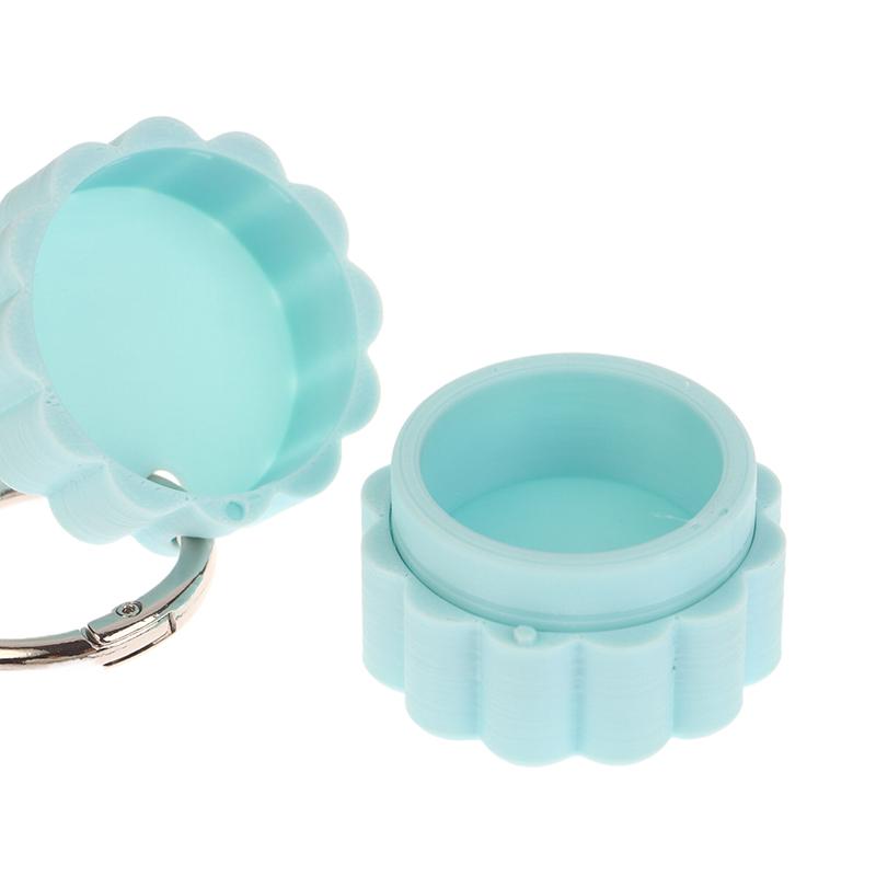 3D Tištěný Přívěsek Úložný Box Pouzdro na Pilulky S Přenosným Cestovním Úložným Klíčem Tajný Úložný Box na Léky Mini Pouzdro na Pilulky Klíčenka