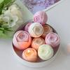 Multi Size Rose Bud Candle Silicone Moulds Stack Flower Resin Making Tools Plant Gypsum Birthday Party Decor Mother’s Day Gifts