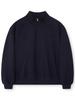 VIVASTUDIO Woman Half-Zip Sweatshirt [Navy]