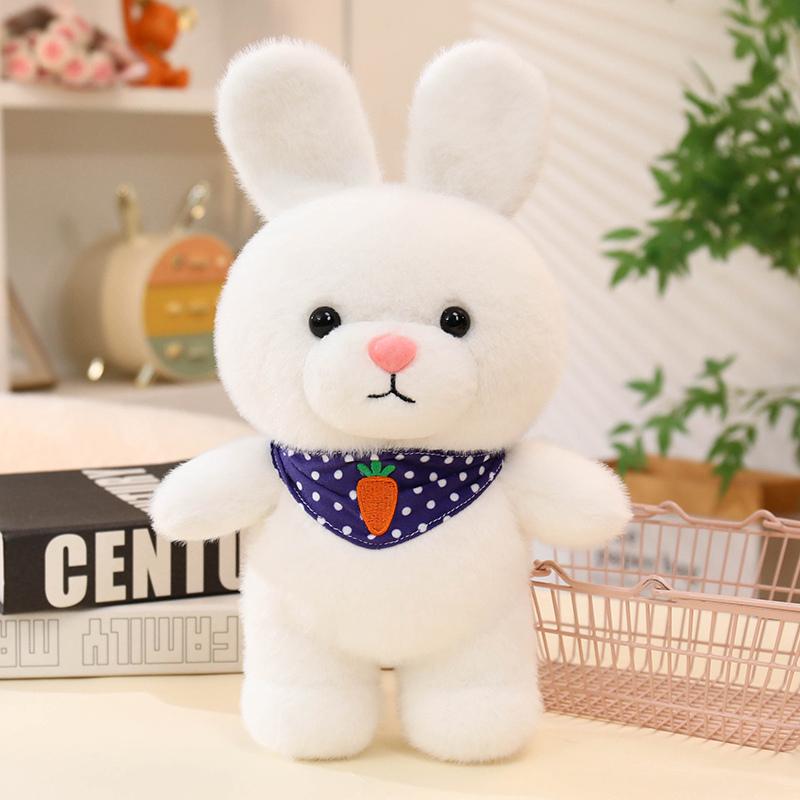 8 Styles Cute Desktop Little Animal Plush Toys Soft  Standing Pose Fox Rabbit Bear Penguin Sheep Doll Kids Hugging Animal Toys