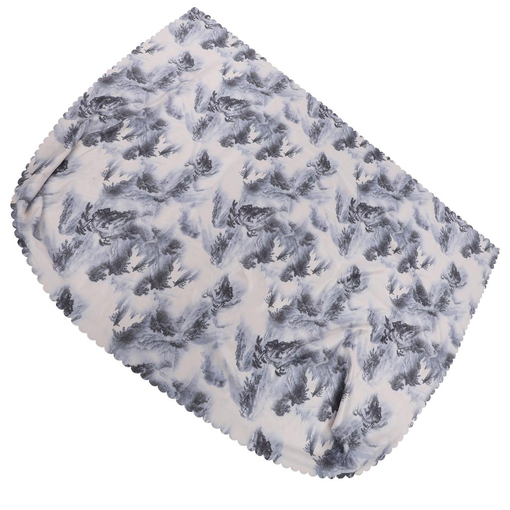 Full Piano Dust Cover Cloth 88 Keys Ink Painting Protective Keyboard Covers Dirt Prevention