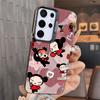 Cartoon Cute Pucca Garu Shockproof Phone Case for Samsung A17 A16 A15 A14 A37 A57 A36 A56 A26 A35 A55 A25 A34 A54 A24 A13 A23 A3