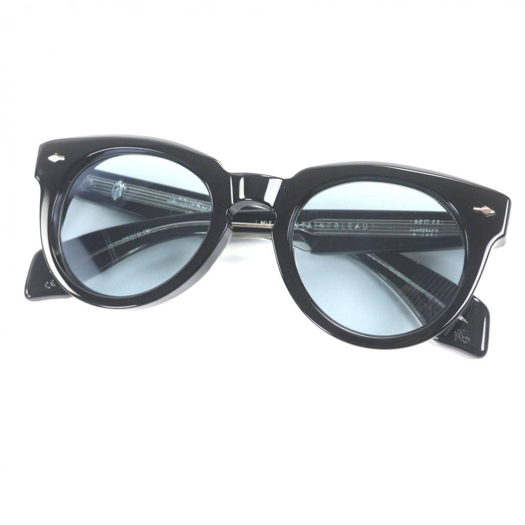 Excellent JACQUESMARIEMAGE sunglasses FONTAINEBLEAU black mens JMMFU-6W Used